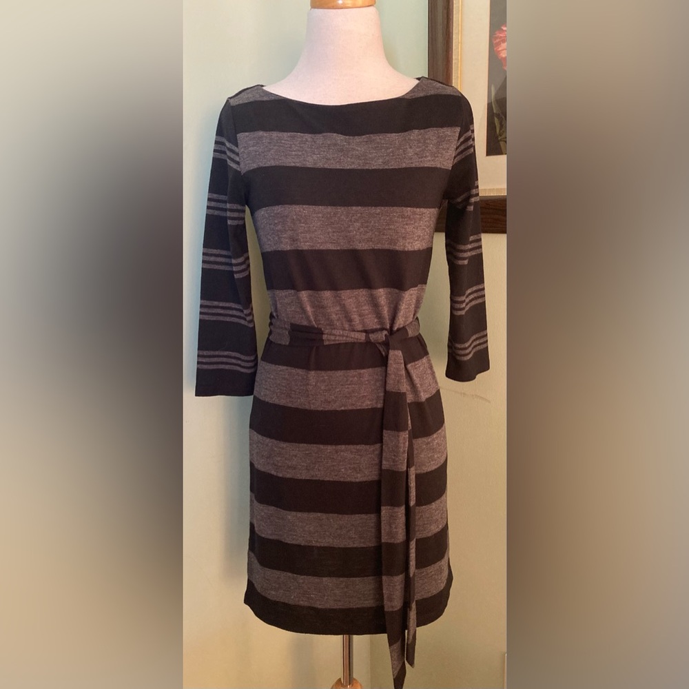 Ann Taylor LOFT Striped Mini Dress size S XS